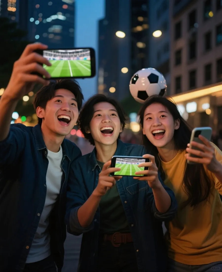 球迷关注亚冠比赛